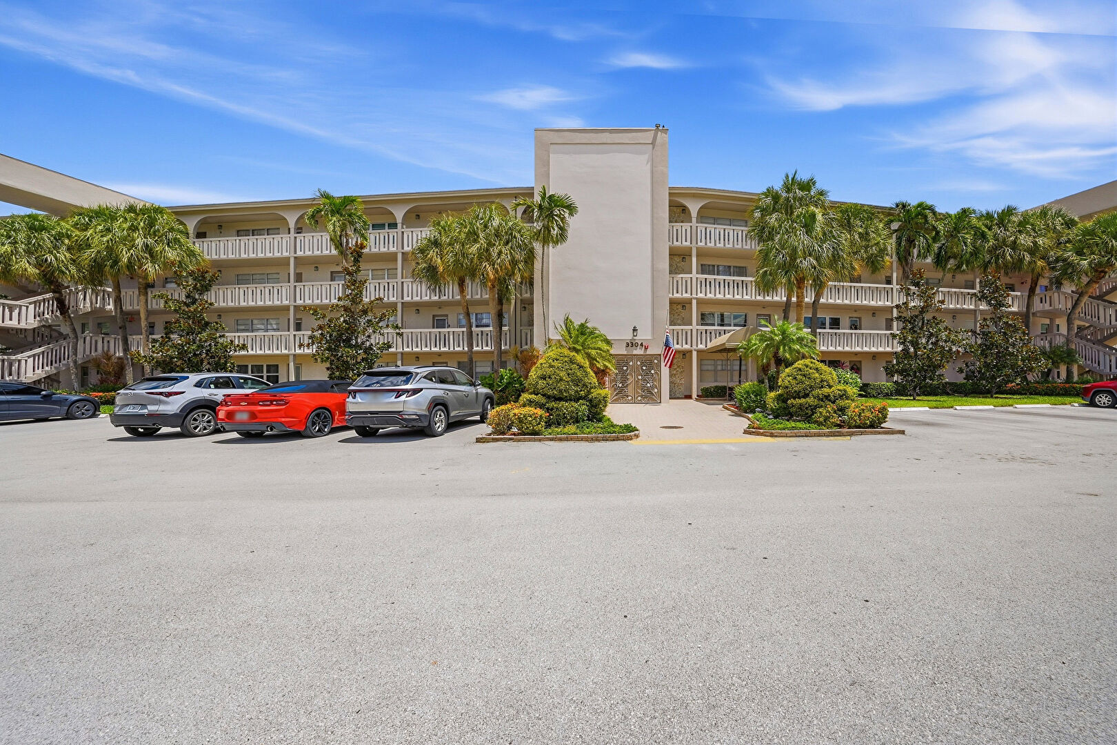 Front at 3304 Aruba Way, APT A-2, Coconut Creek, FL 33066, listed by Edmilson Oliveira