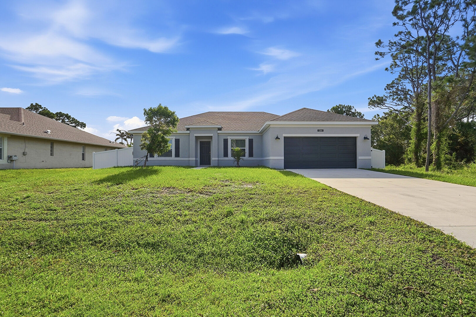 Front at 1261 Southwest Curry Street, Port St. Lucie, FL 34983, listed by Jason M Coley