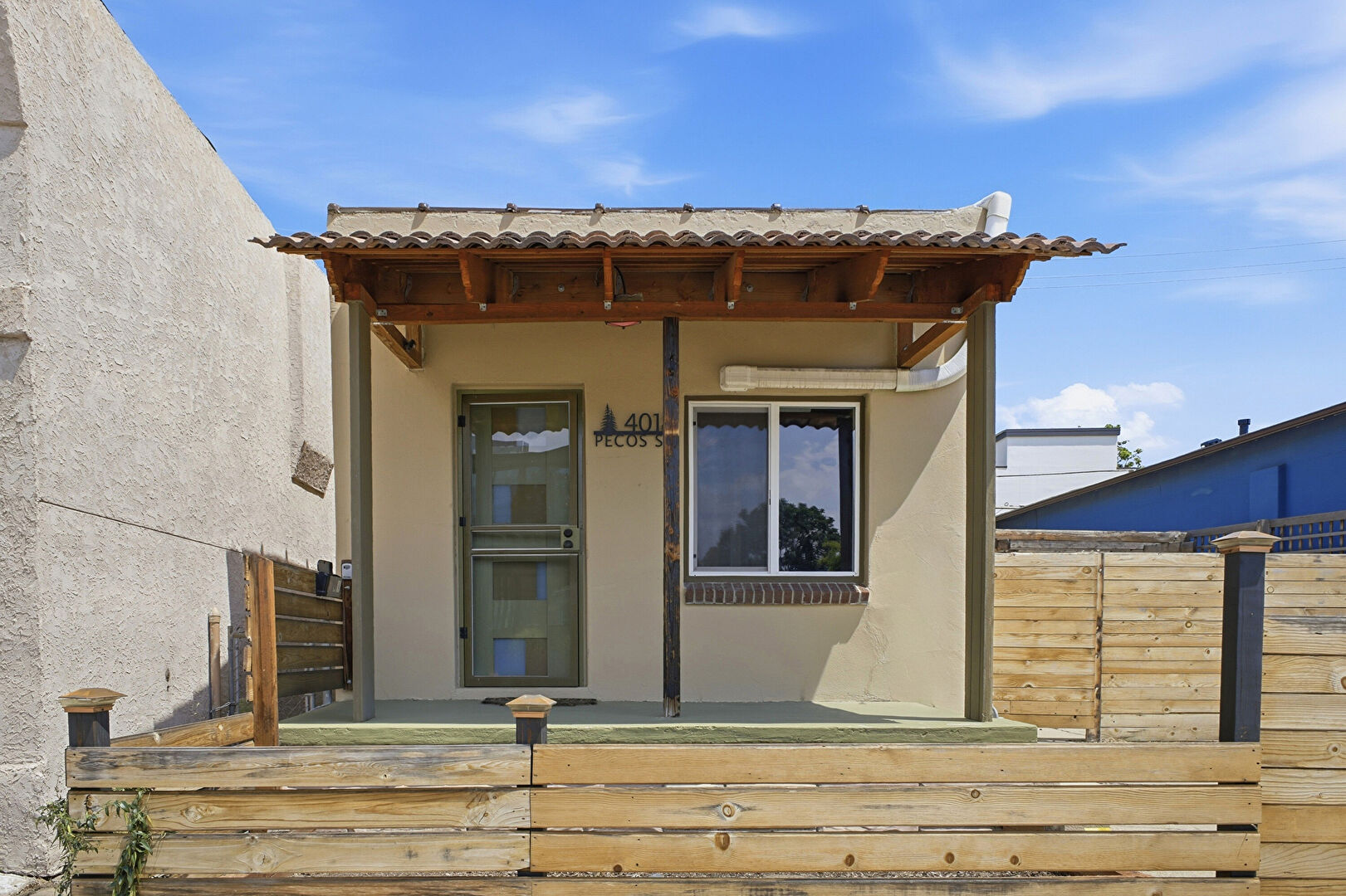 Front at 4018 North Pecos Street, Denver, CO 80211, listed by Taylor Haas