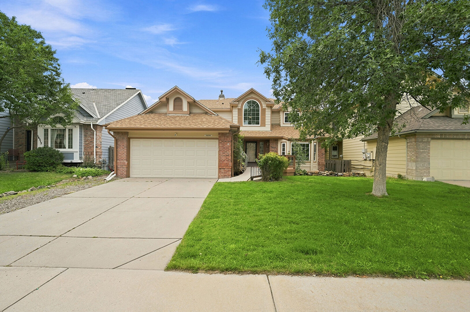 Front at 18290 e harvard pl, aurora, CO 80013, listed by Milletetsega (Millete) Birhanemaskel