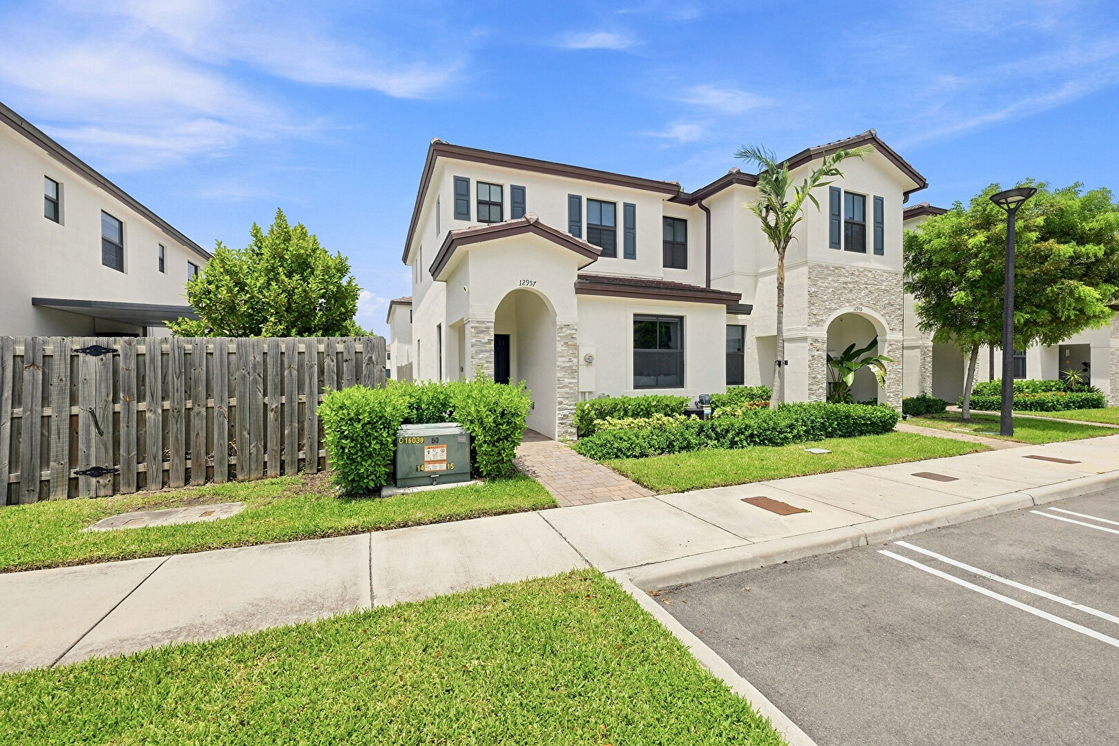 Front at 12957 Southwest 232nd Lane, Homestead, FL 33032, listed by Ines Vegas