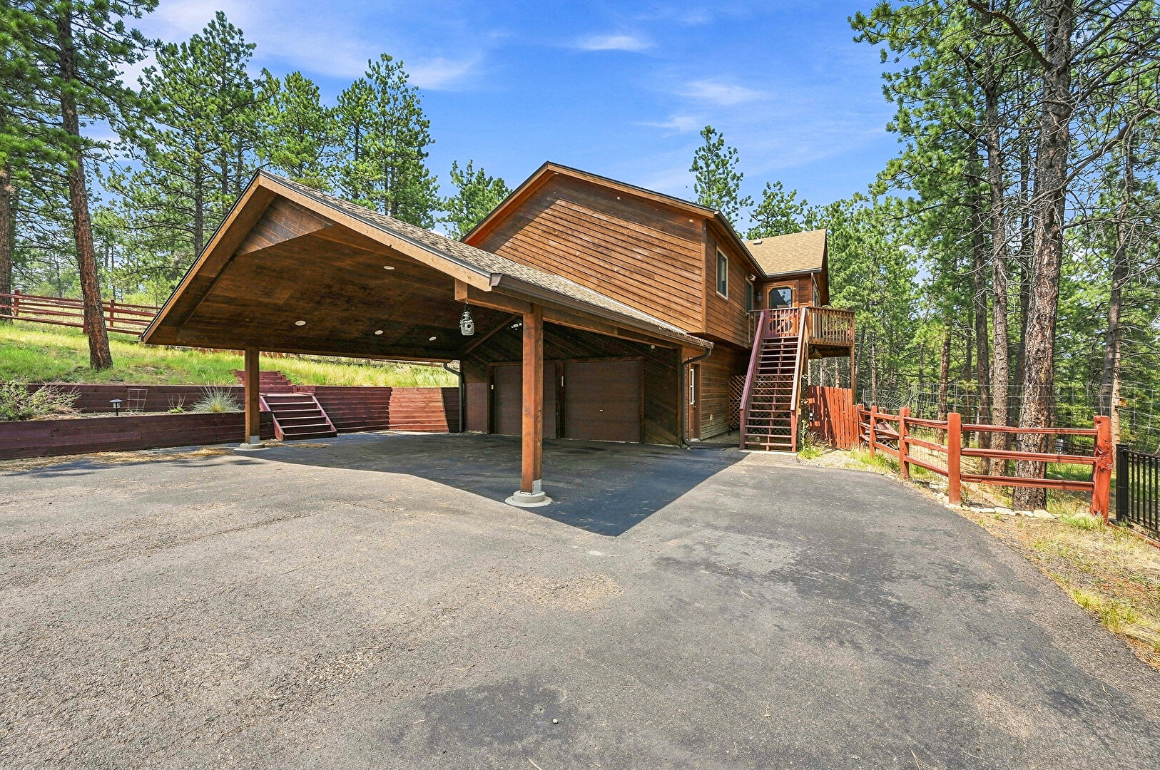 Front at 34431 Chilton Avenue, Pine, CO 80470, listed by Kimberly Burns
