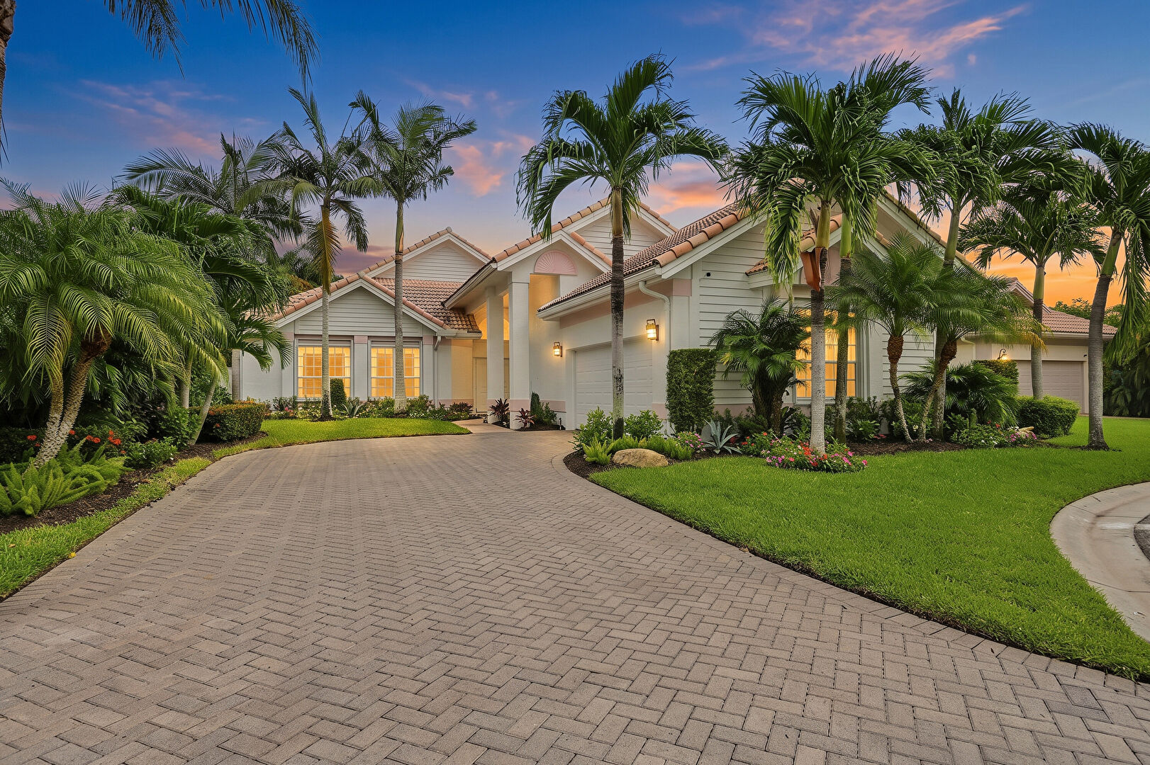 Front at 6799 Augusta Court, West Palm Beach, FL 33412, listed by Terry Federighe