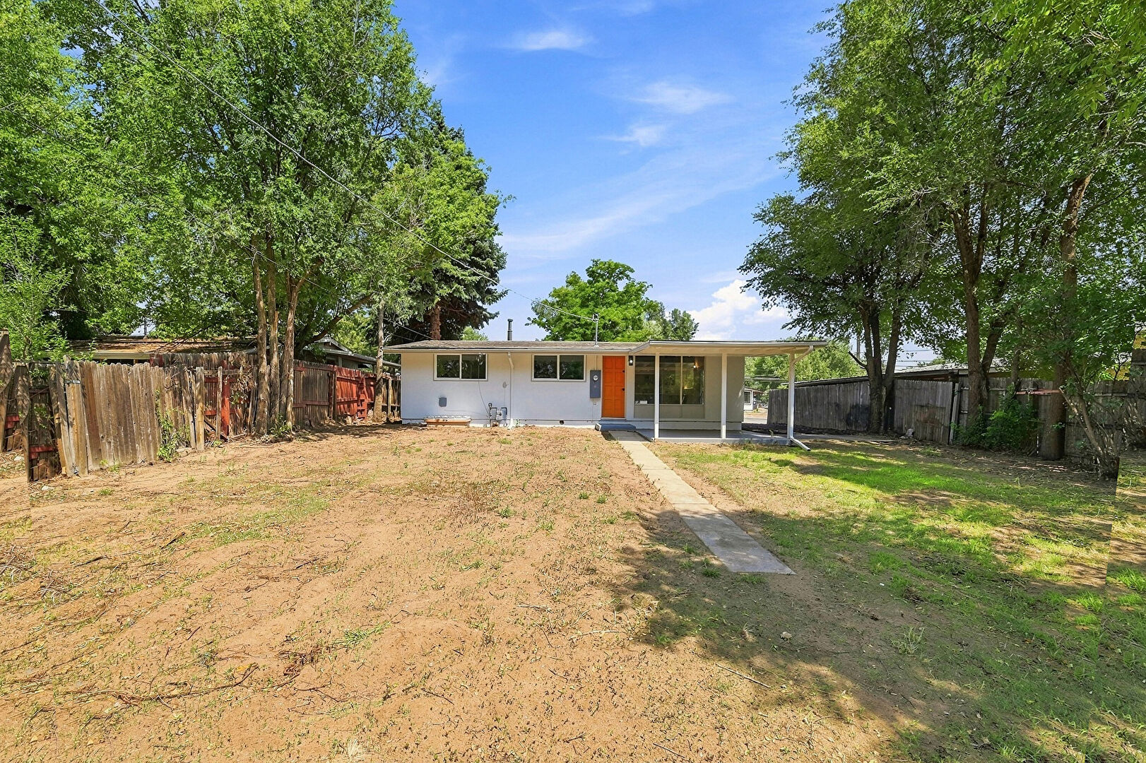 Front yard view at 3204 Pennsylvania Avenue, Colorado Springs, CO 80907, listed by Terry Moss
