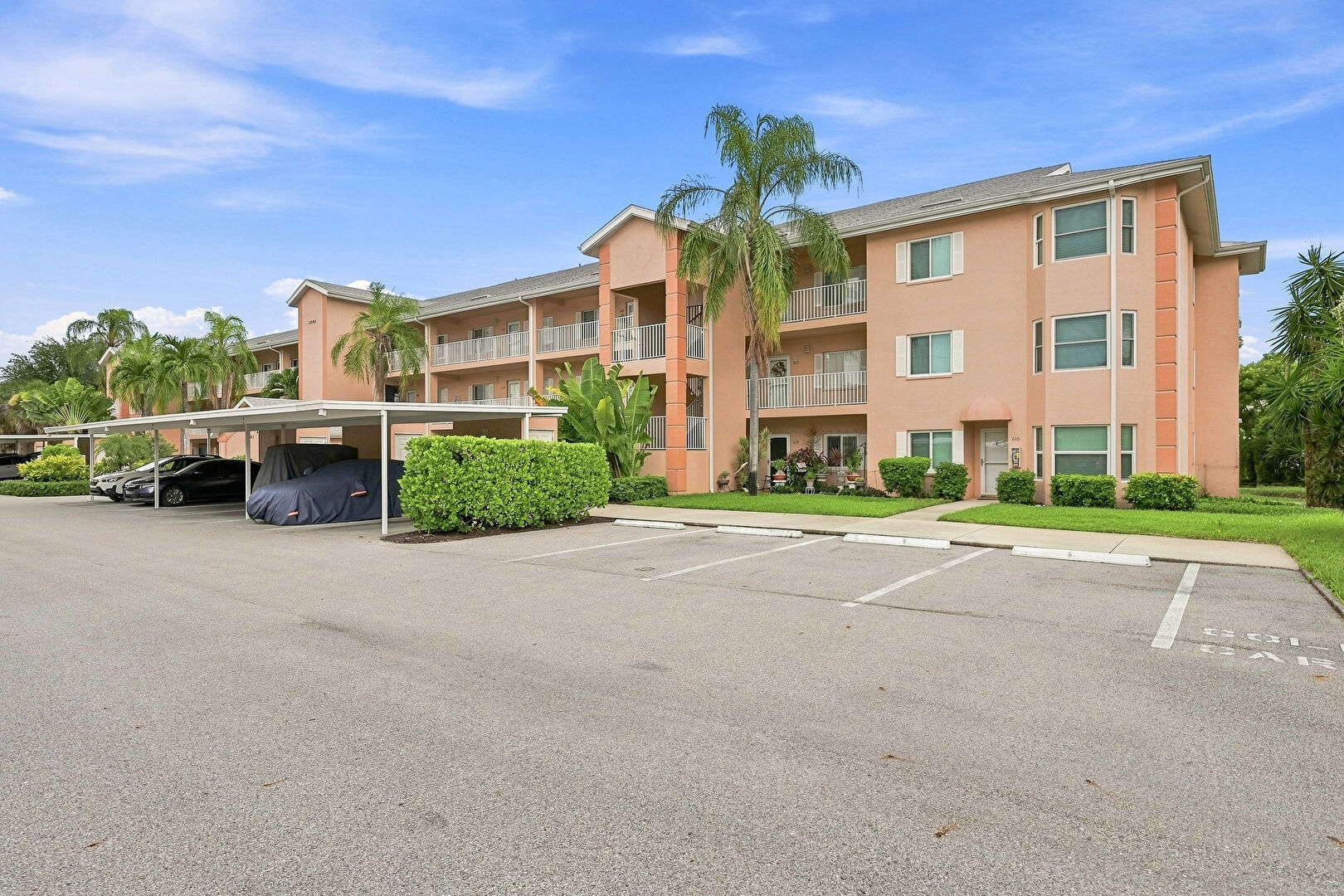 Front at 20141 Ian Court, Apt308, Estero, FL 33928, listed by Allan Hase