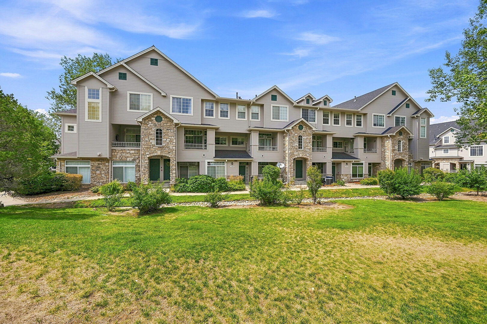 Front at 9590 East Florida Avenue #2032, Denver, CO 80247, listed by Taylor Haas