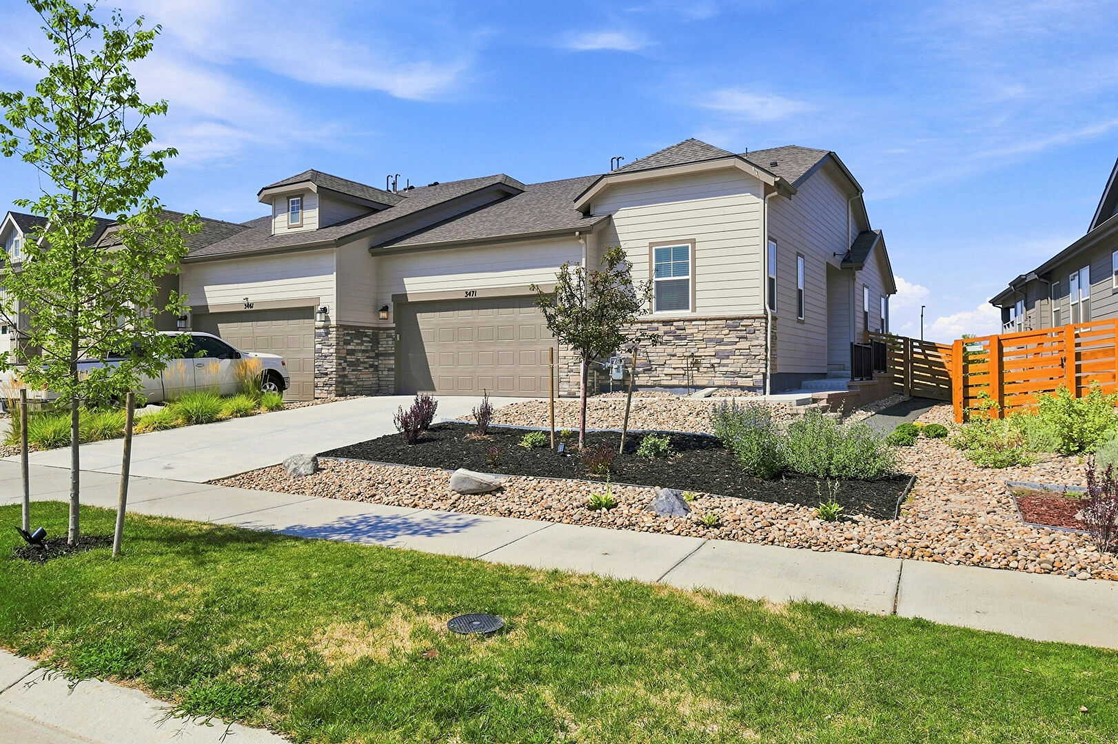 Front at 3471 North Buchanan Way, Aurora, CO 80019, listed by Kristen White