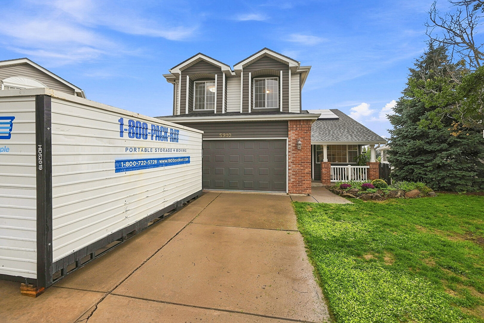 Front at 5910 Dunraven Way, Golden, CO 80403, listed by Theresa Morini
