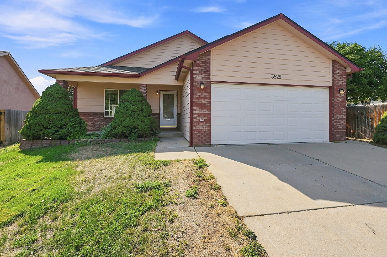 Front at 3525 Powderkeg Drive, Evans, CO 80620, listed by Brad Inhulsen, MLS ID: IR1065926