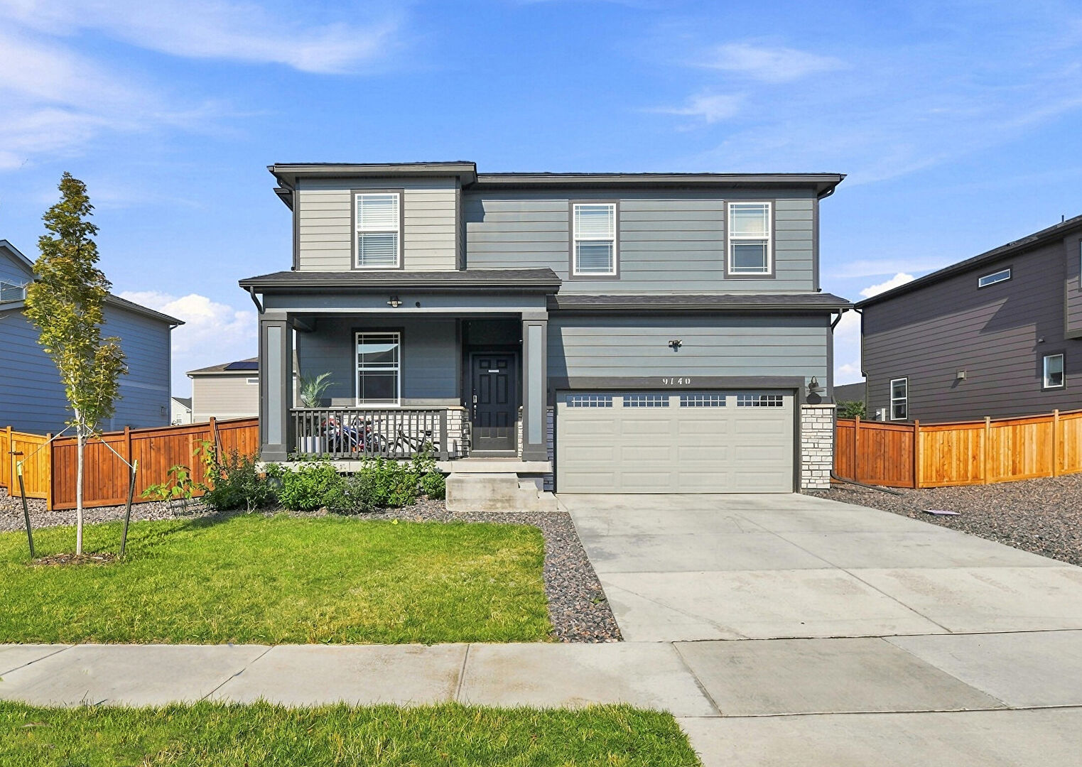 Front at 9140 Pitkin Street, Commerce City, CO 80022, listed by Magali Fredrick