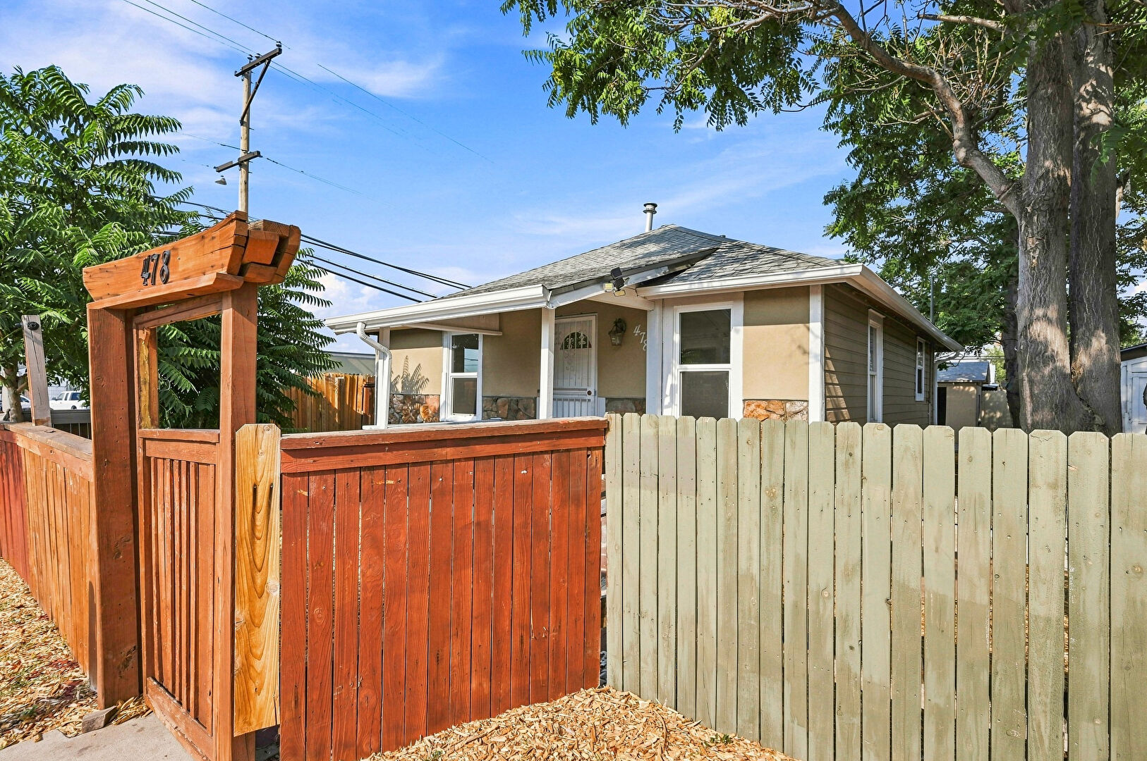 Front at 478 Knox Court, Denver, CO 80204, listed by Martin Romero