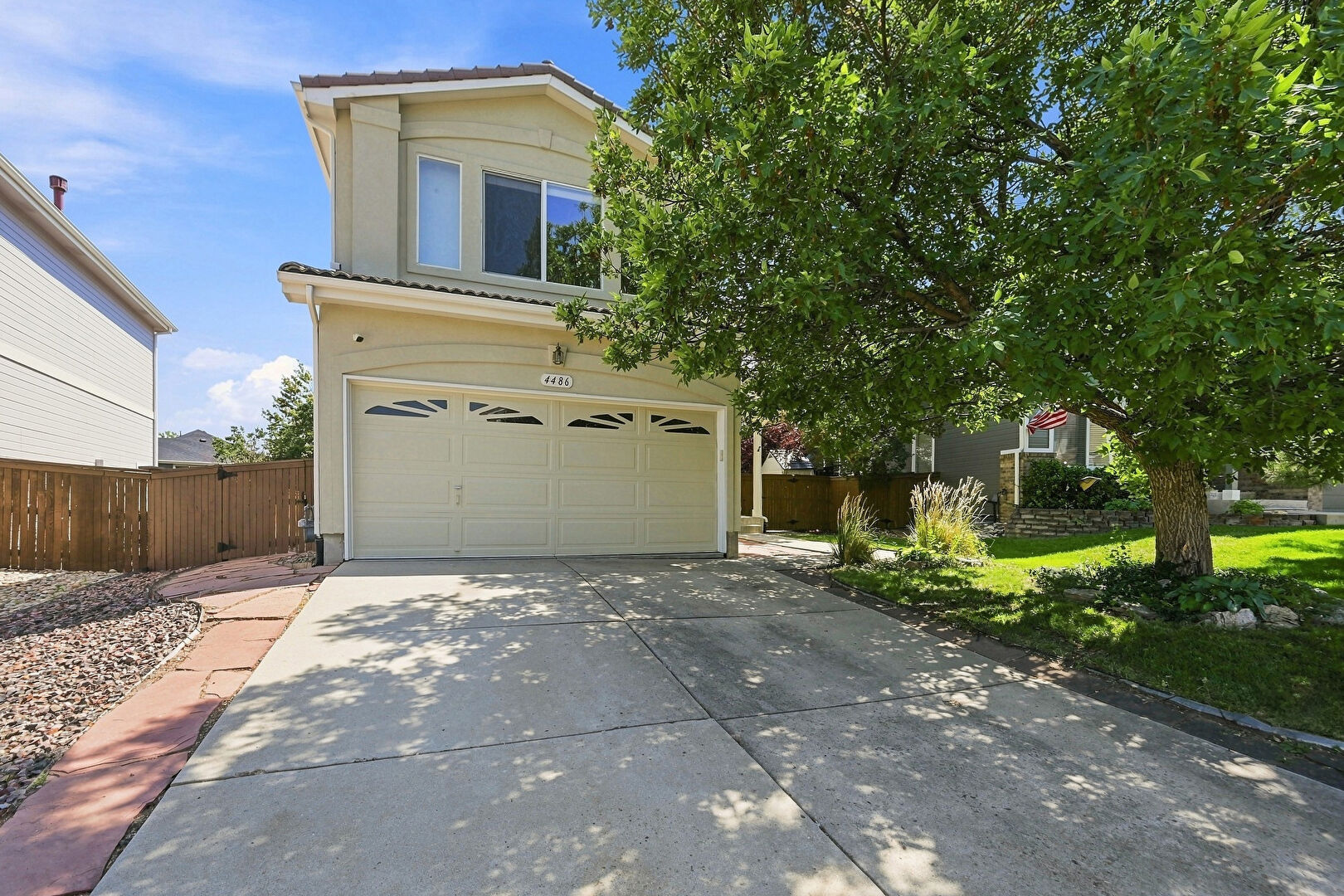 Front at 4486 Lyndenwood Point, Highlands Ranch, CO 80130, listed by Seyla Choban