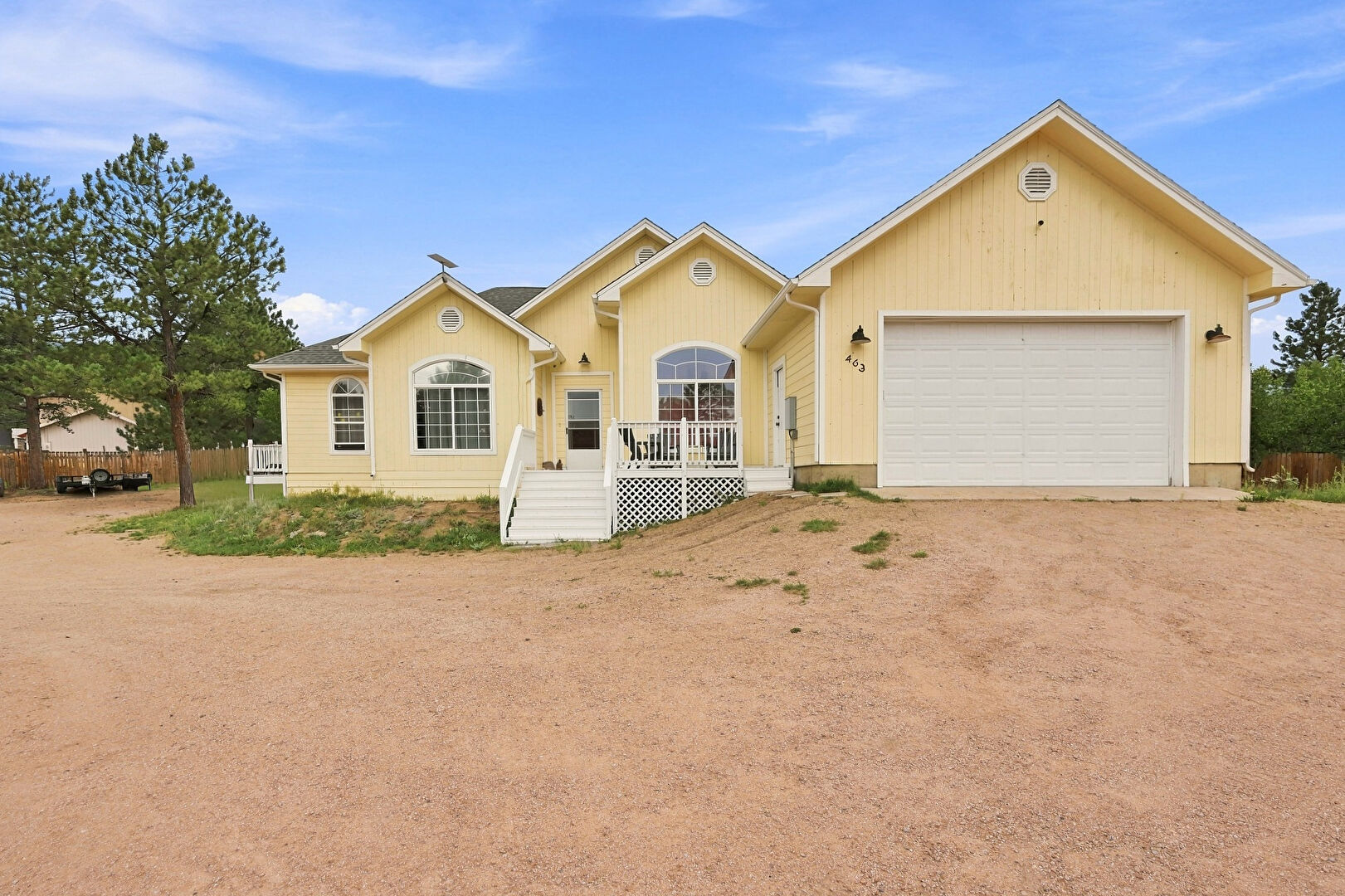 Front at 463 Rising Sun Road, Bailey, CO 80421, listed by Kimberly Burns
