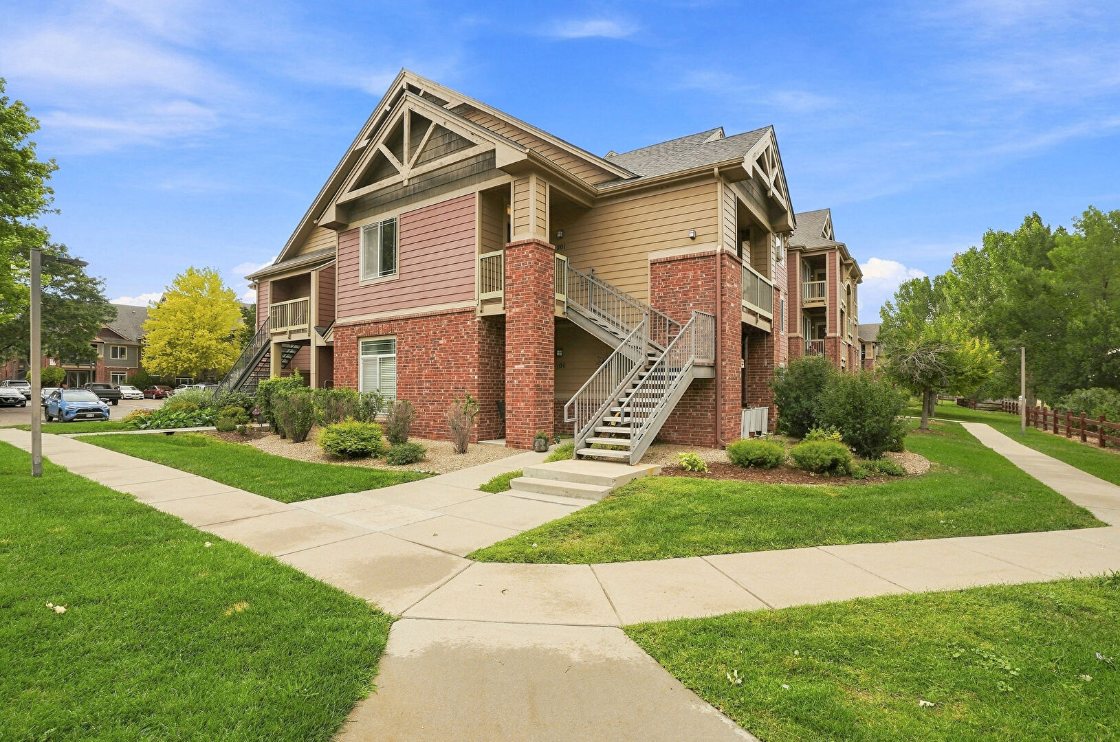 Front at 804 Summer Hawk Drive, Unit 5201, Longmont, CO 80504, listed by Amanda Lam
