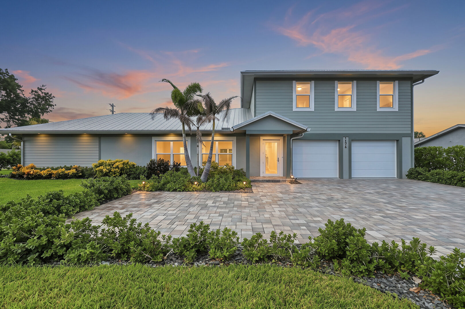 Front at 1176 Terrace Way, Jensen Beach, FL 34957, listed by Jason M Coley