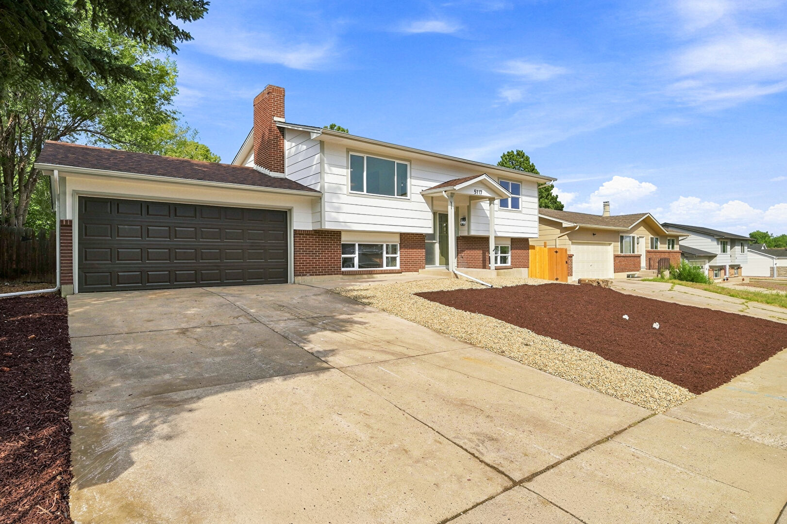 Front at 5117 Crestwood Drive, Colorado Springs, CO 80918, listed by Amanda Moss