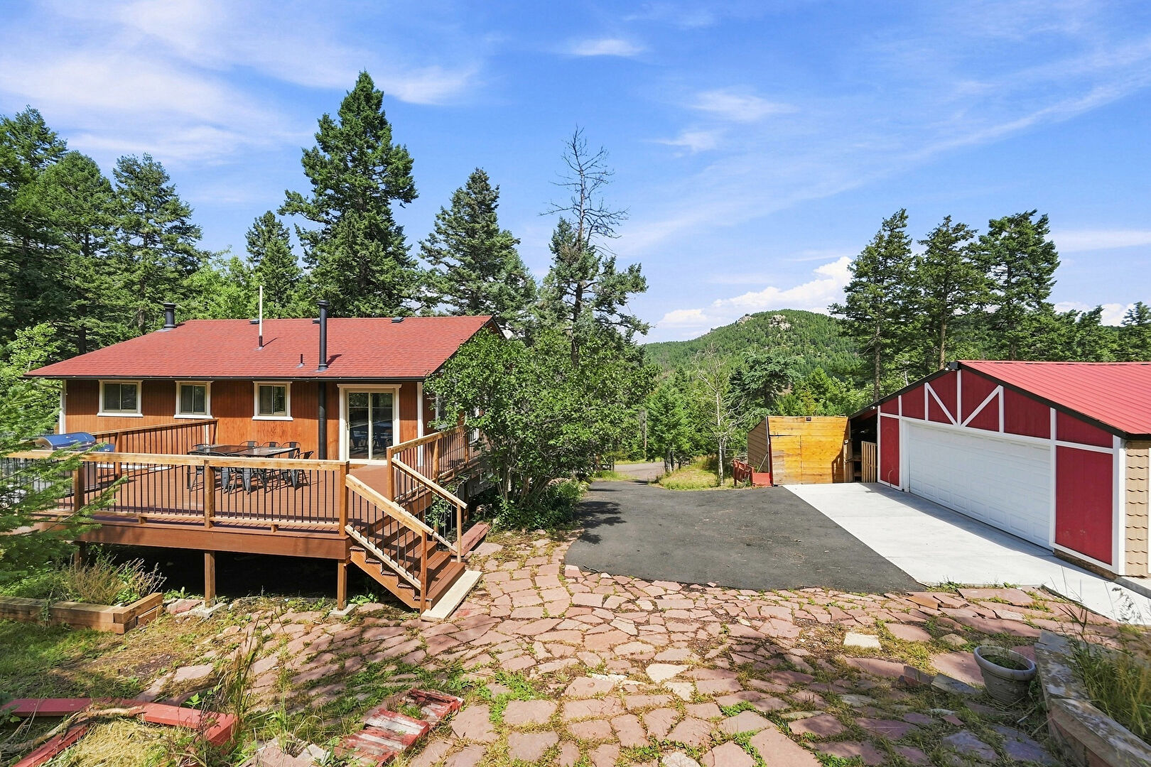 Front at 19424 Silver Ranch Road, conifer, CO 80433, listed by The Dolph Team, MLS ID: 7300205