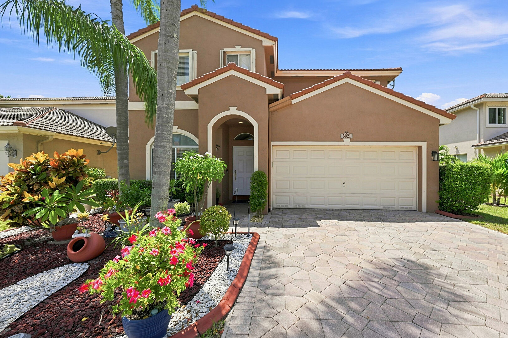 Front at 5021 Pebblebrook Terrace, Coconut Creek, FL 33073, listed by Keith Weiner