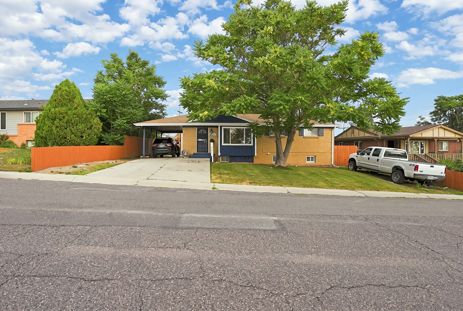 Front at 8671 Hopkins Drive, Denver, CO 80229, listed by Susan Gutierrez, MLS ID: 3409435