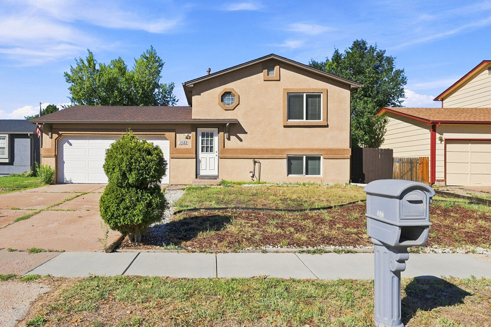 Front at 1022 Nolte Drive West, Colorado Springs, CO 80916, listed by Taylor Haas