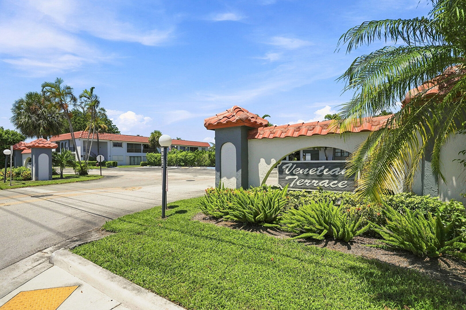 Community Sign at 2181 Woolbright Road, #N201, Boynton Beach, FL 33426, listed by Becky Urbina