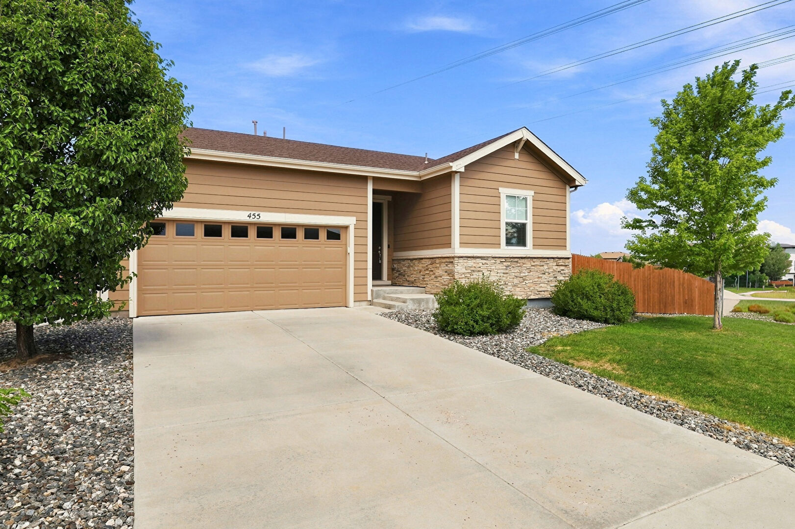 Front at 455 Blue Teal Drive, Castle Rock, CO 80104, listed by Lauren Wilson