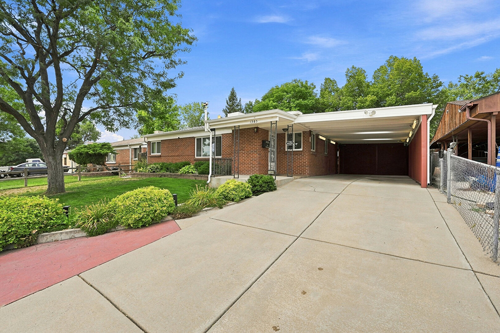 Front at 1385 South Shoshone Street, Denver, CO 80223, listed by Ella Romig, MLS ID: 2457736