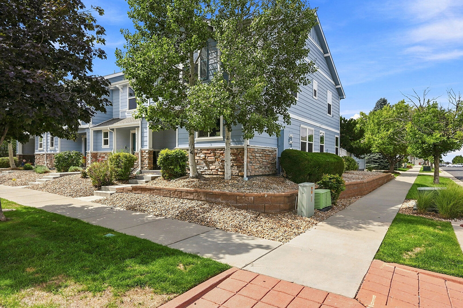 Front at 5795 Biscay Street, Denver, CO 80249, listed by Kaleb Cobb