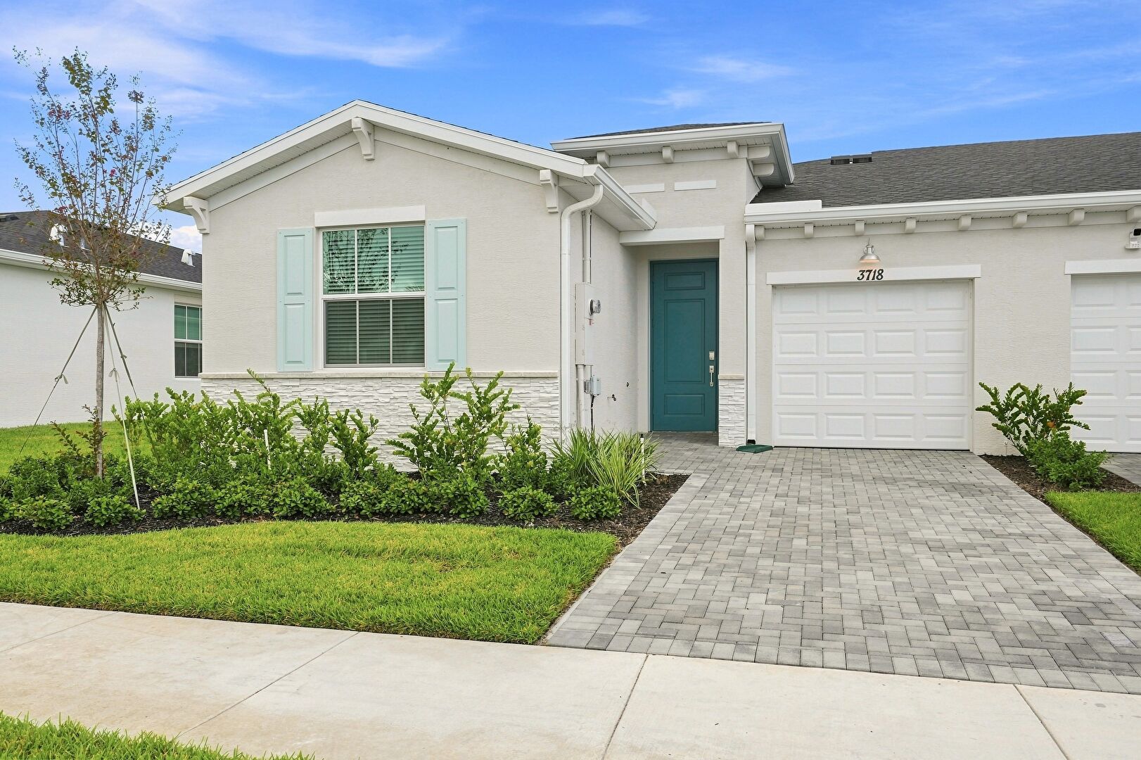 Exterior Entry at 3718 Harborside Avenue, Fort Pierce, FL 34946, listed by Ravi Mohanka