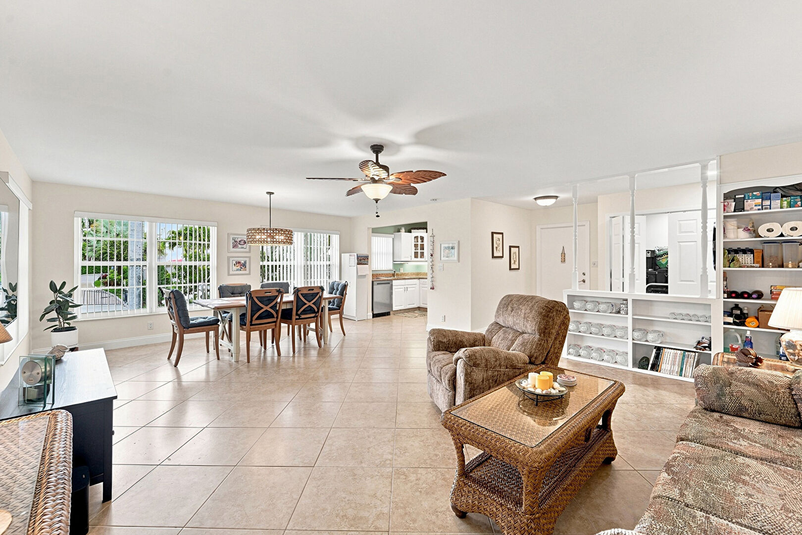 Living Room at 2870 Northeast 14th Street, Unit 208C, Pompano Beach, FL 33062, listed by Janet Denti