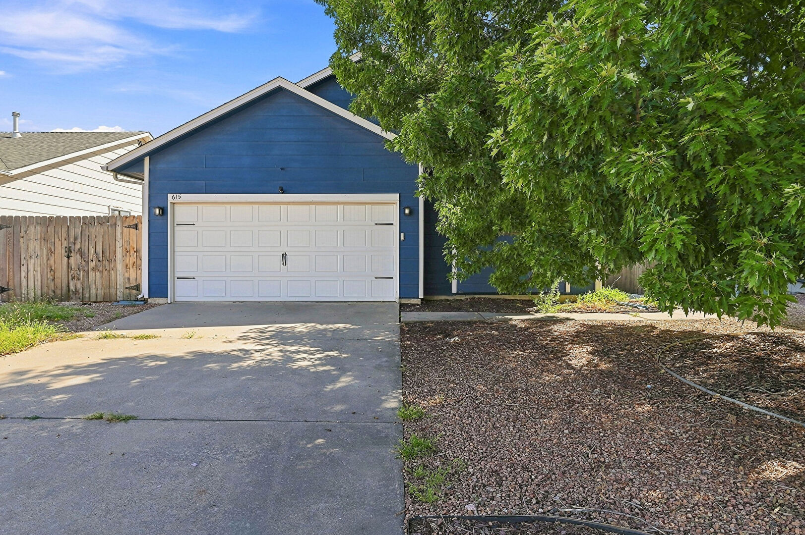 Garage at 615 Upton Drive, Colorado Springs, CO 80911, listed by Taylor Haas