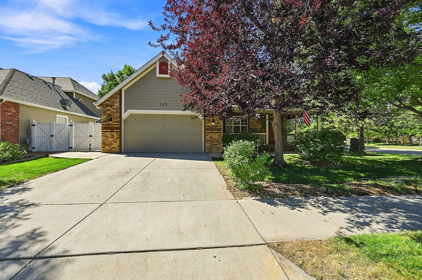 Front at 243 Cattail Bay, Windsor, CO 80550, listed by Shannon Blesener