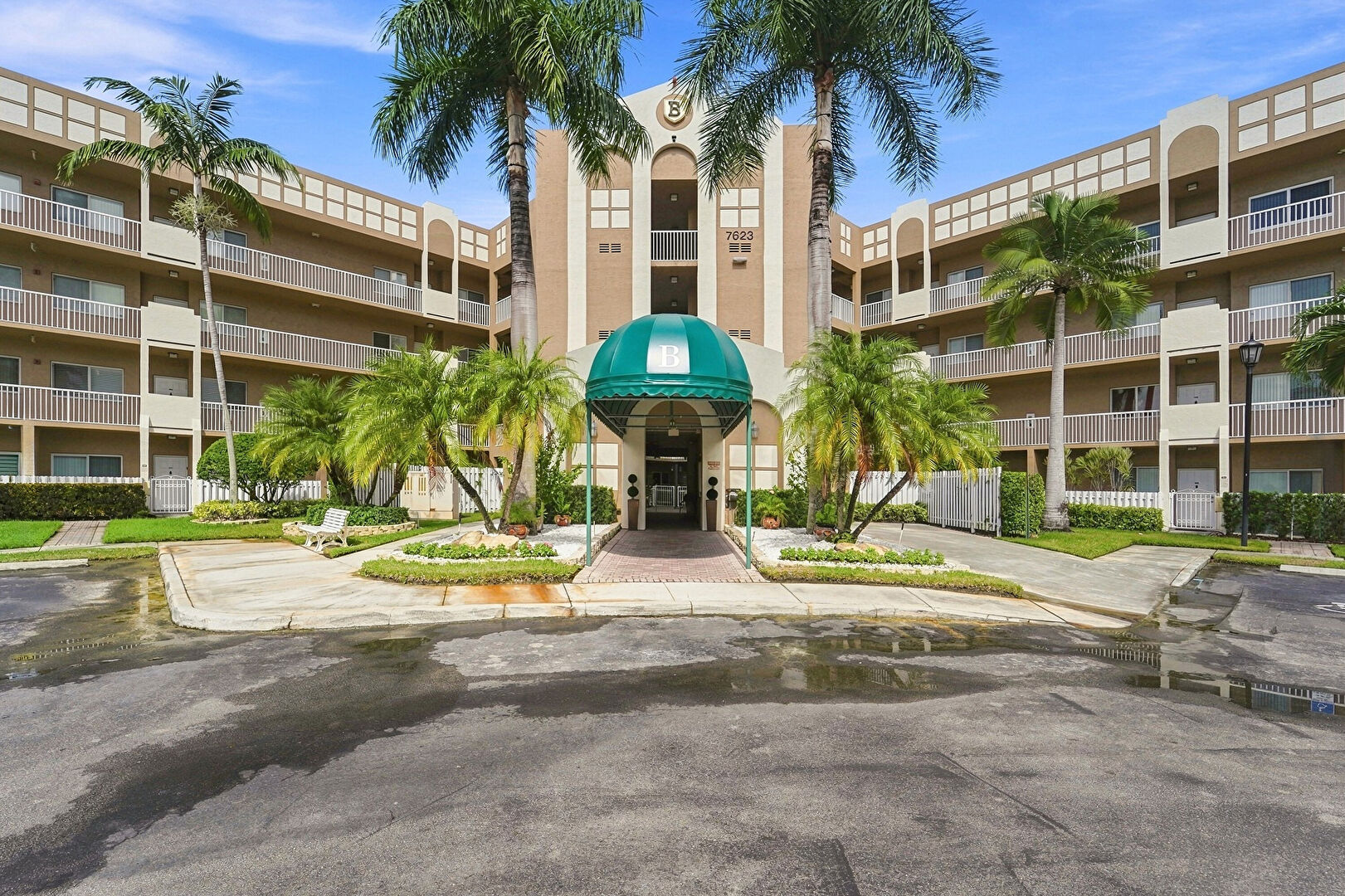 Out Buildings at 7623 Southampton Terrace, bldg B # 312, Tamarac, FL 33321, listed by Mervin Moss