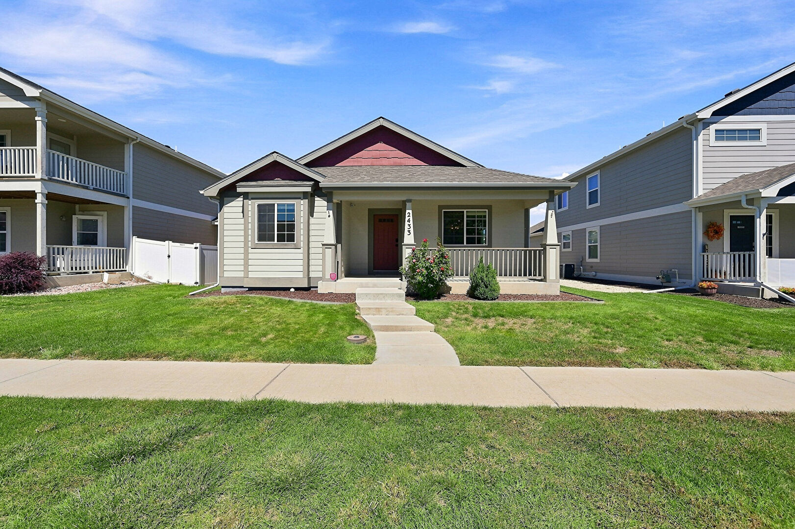 Front at 2433 Shooting Star Way, Evans, CO 80620, listed by Steve Pratt