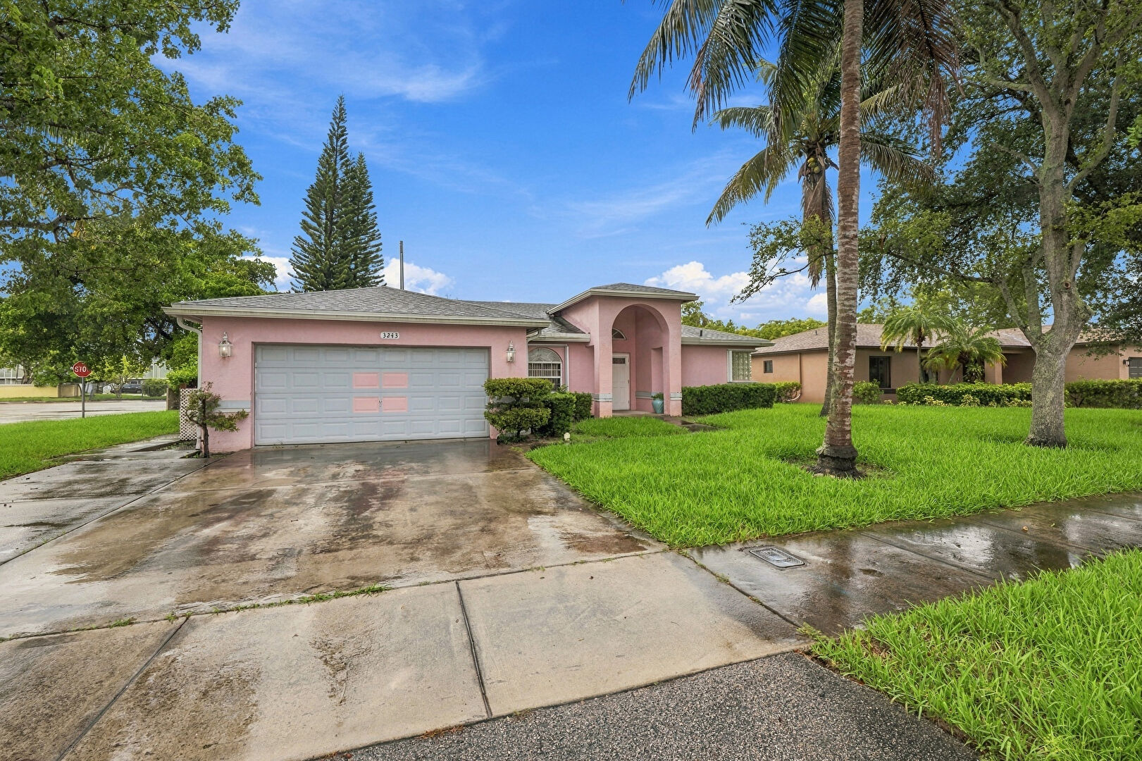 Front at 3243 Northwest 43rd Place, Fort Lauderdale, FL 33309, listed by Brendon Kromer