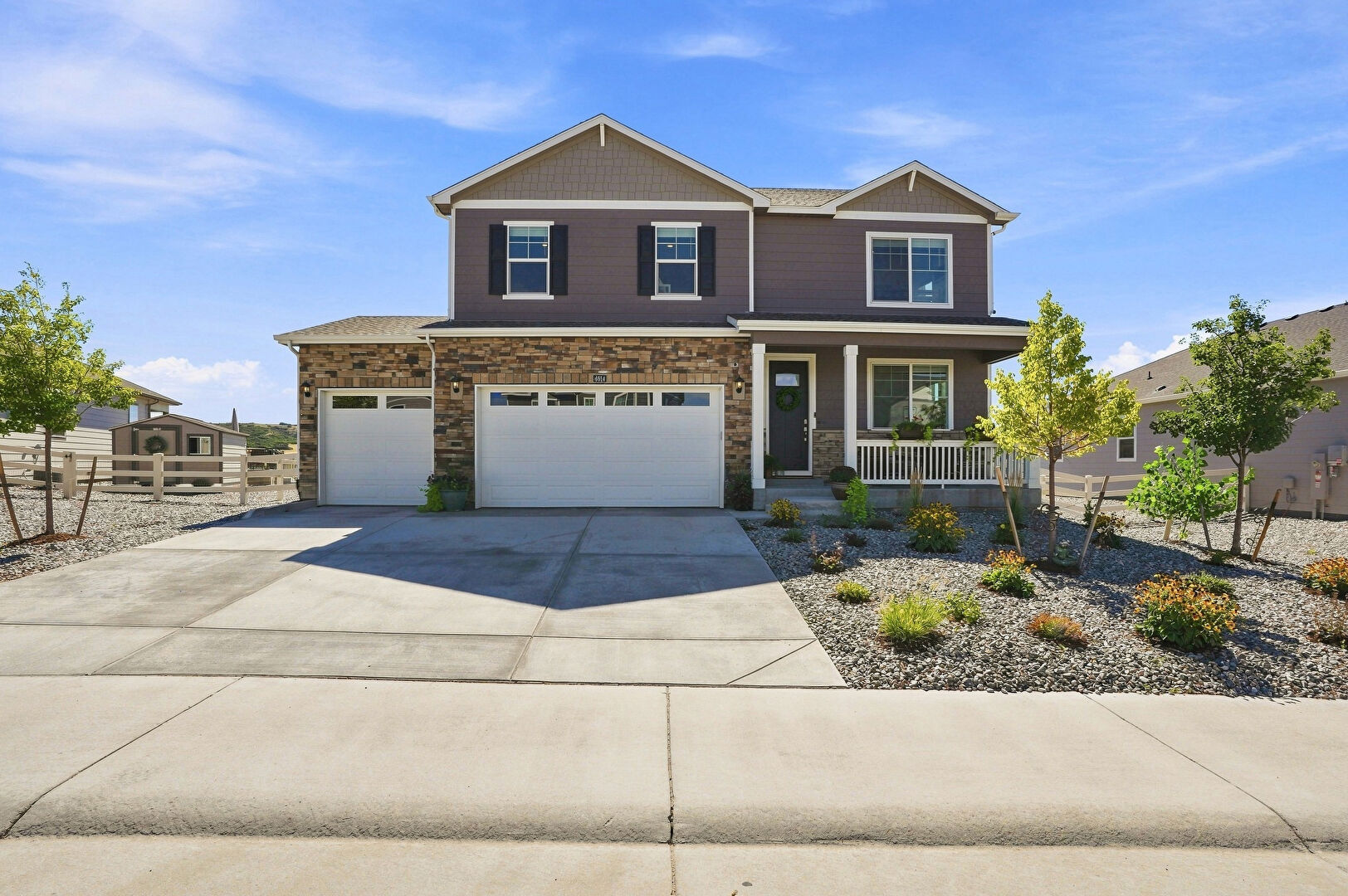 Front at 4614 Cattle Cross Road, Castle Rock, CO 80104, listed by Joel Uhler, MLS ID: 3252698