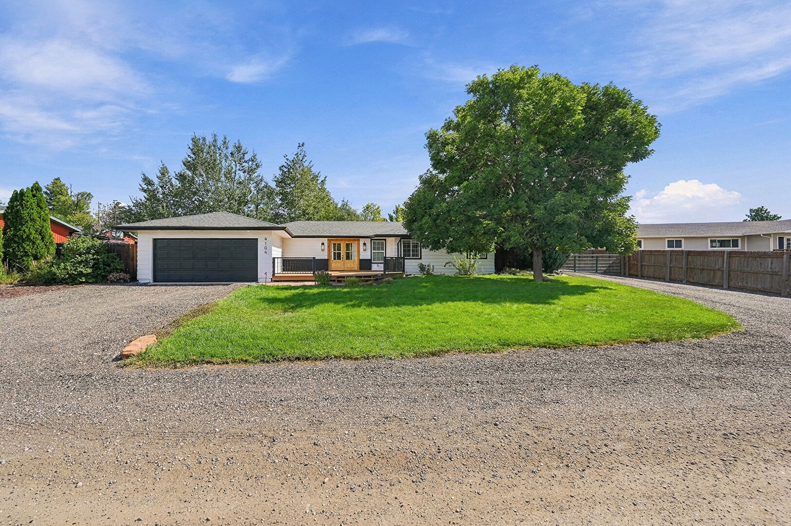 Front at 4104 Cherry Hills Drive, Fort Collins, CO 80524, listed by Cheryl English, MLS ID: IR1067728