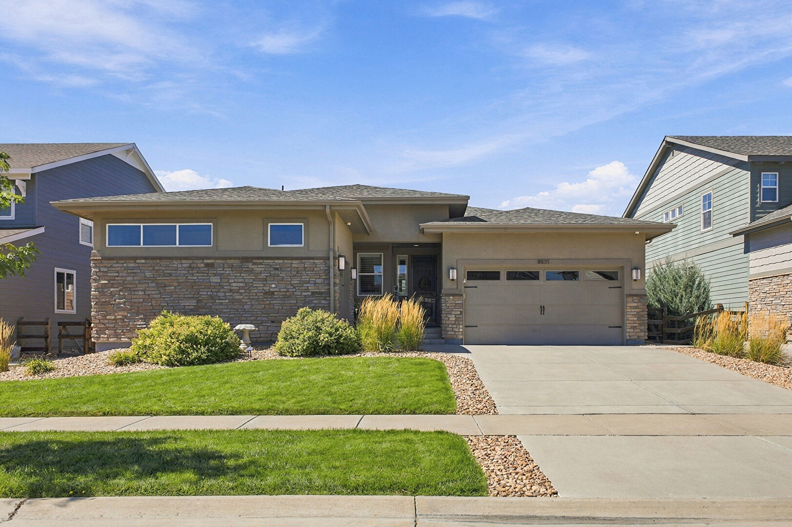 Front at 8831 Flagstaff Court, Arvada, CO 80007, listed by Ryan Haas, MLS ID: 5226689