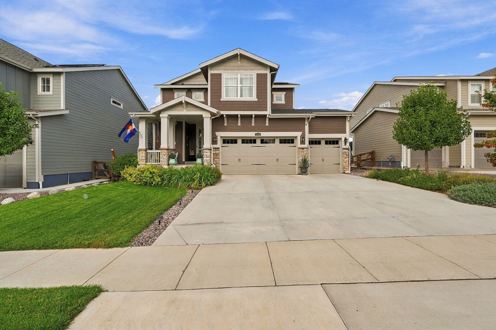 Front at 5241 Inland Avenue, Firestone, CO 80504, listed by Jay Kalinski