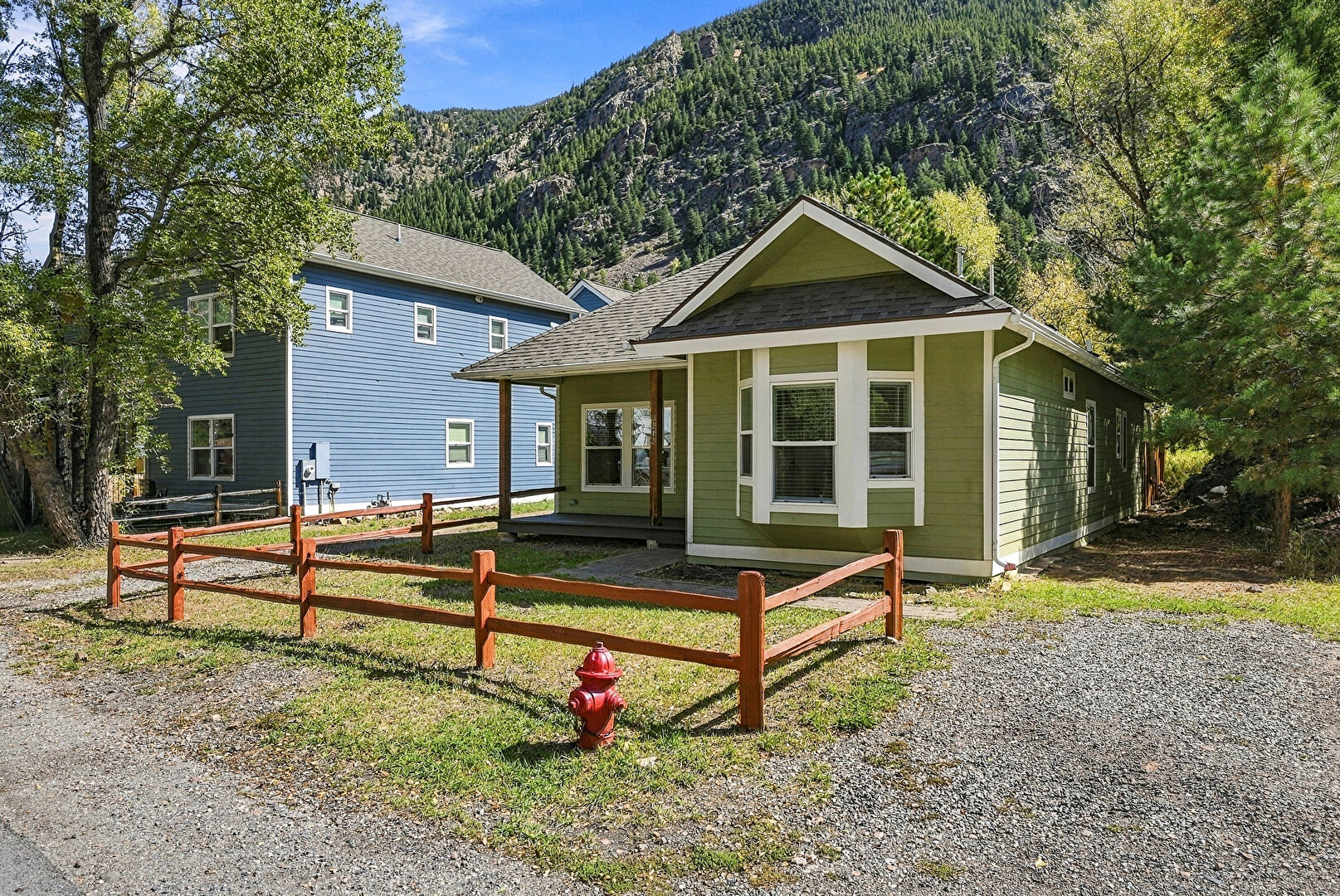 Front at 1202 Rose St, Georgetown, CO 80444, listed by Kimberly Burns