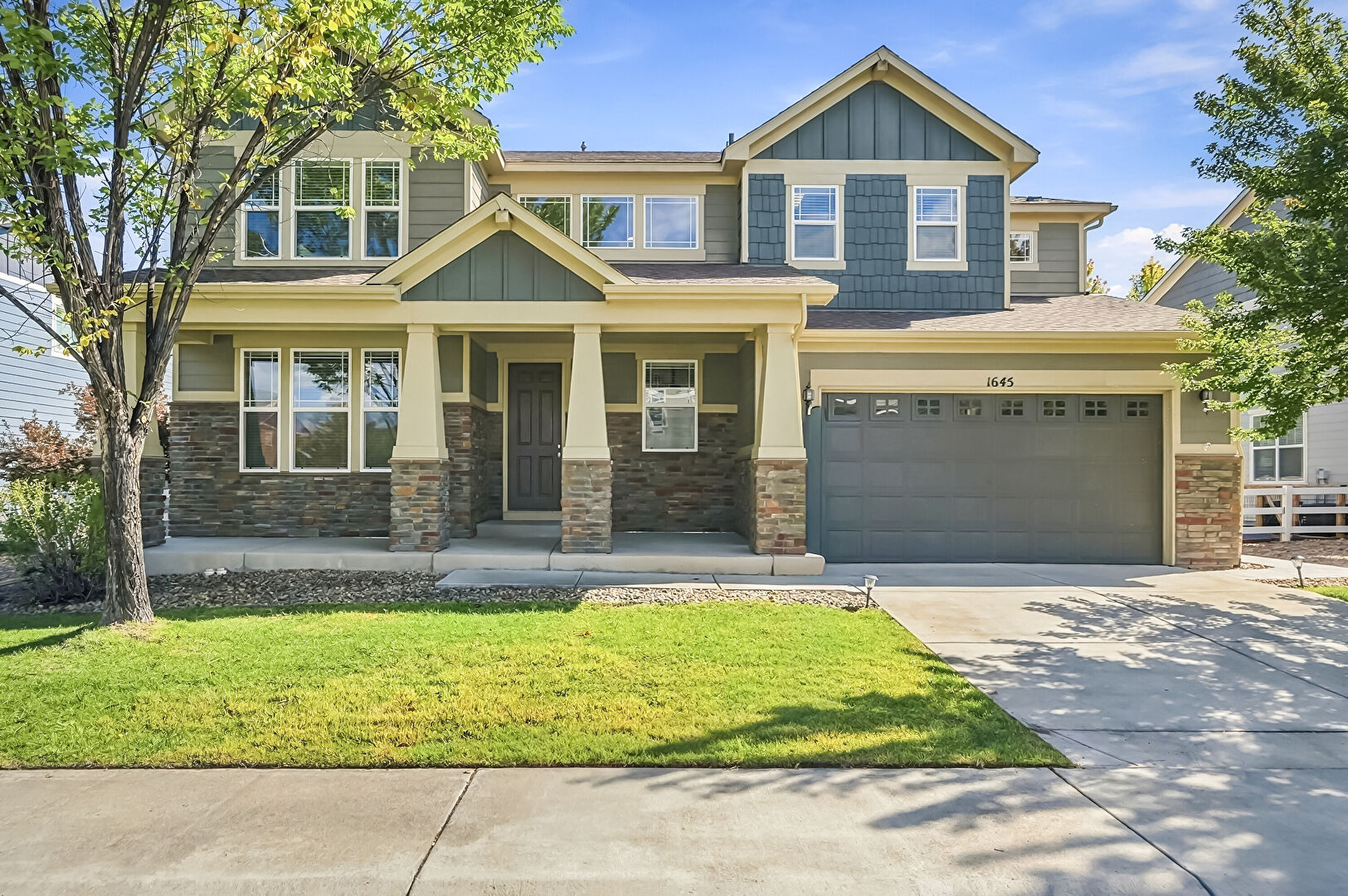 Front at 1645 dorothy circle, longmont, CO 80503, listed by Amanda Duran