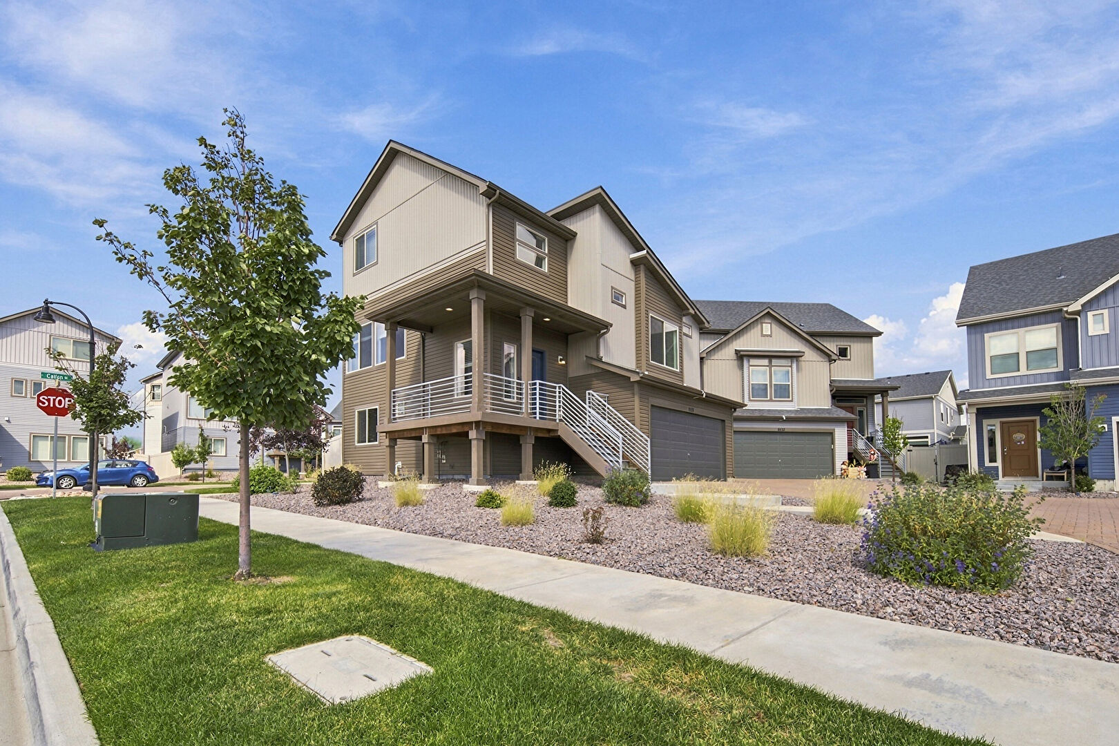 Front at 9108 Baltin Court, Colorado Springs, CO 80927, listed by Taylor Haas