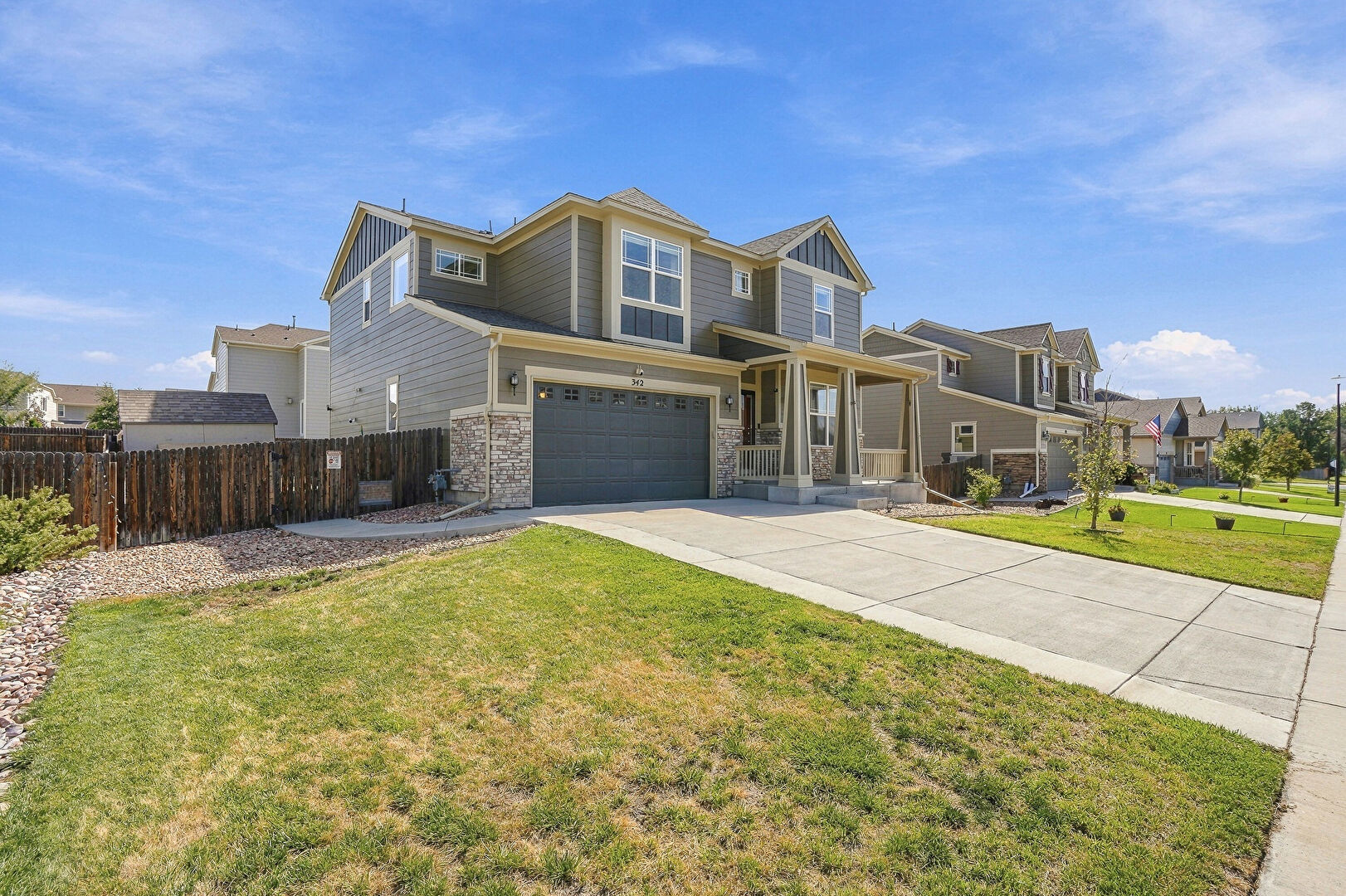 Front at 342 Cade St., Brighton, CO 80601, listed by Tanner Kinnison