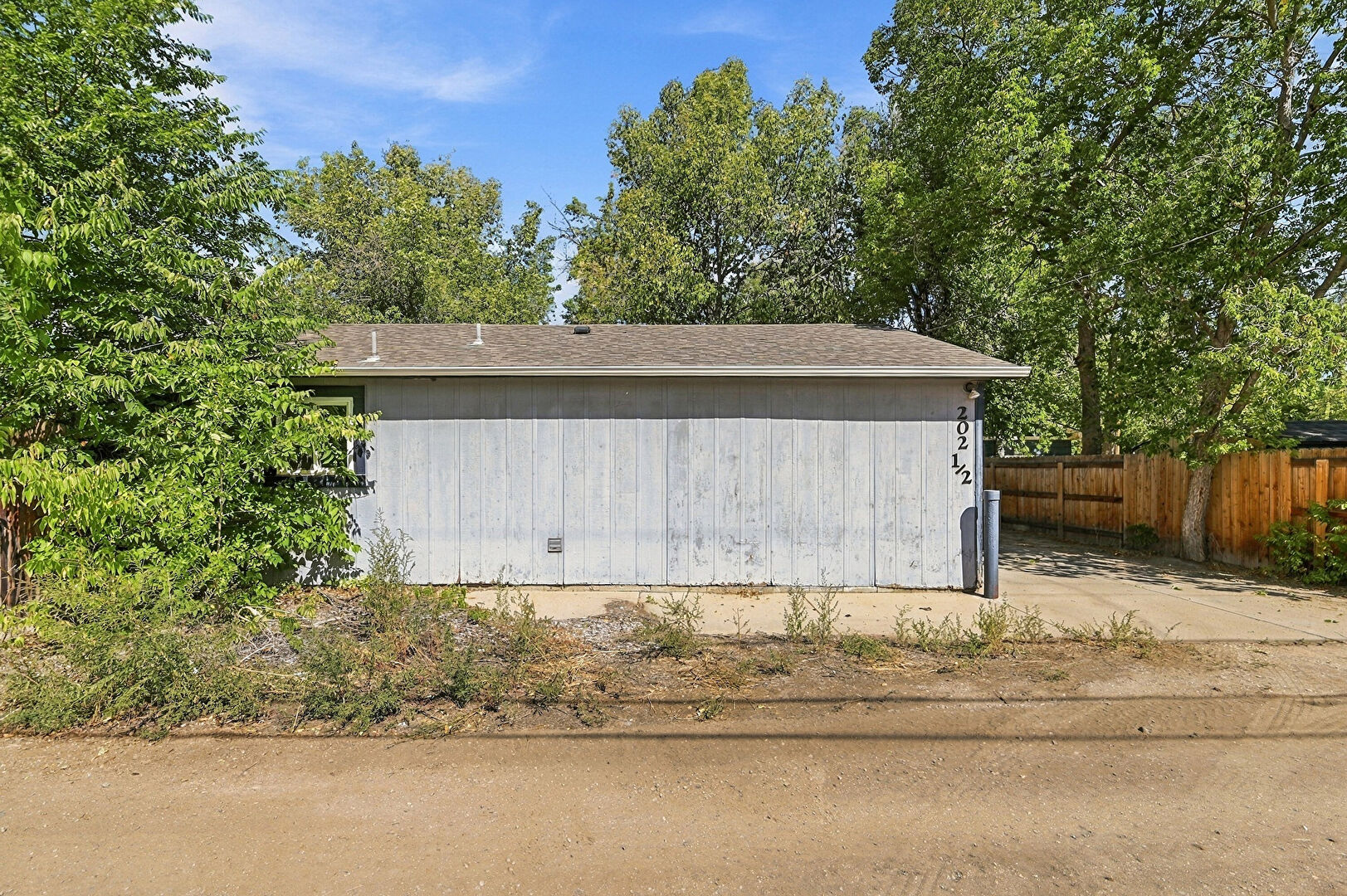 Front at 202 West Geneseo Street, Rear House: 202 1/2 W Geneseo St (Alley Entrance), Lafayette, CO 80026, listed by Debra Graves