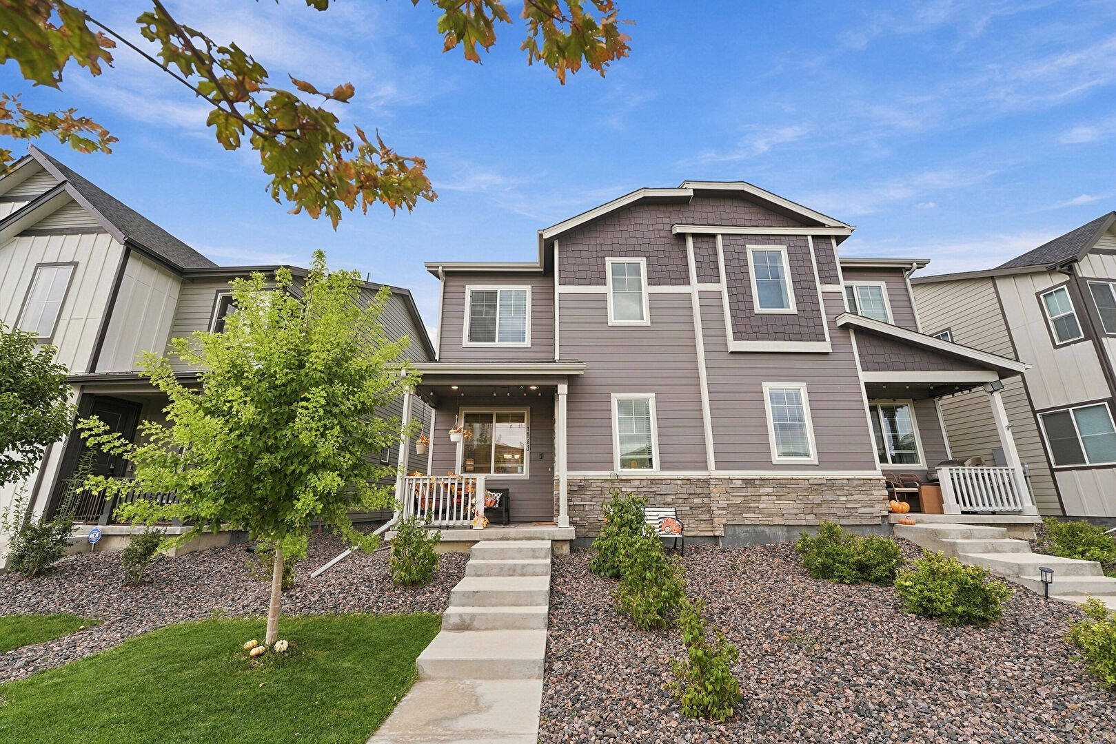 Front at 18280 Caffey Drive, Parker, CO 80134, listed by Jennifer Bozarth, MLS ID: 5263366