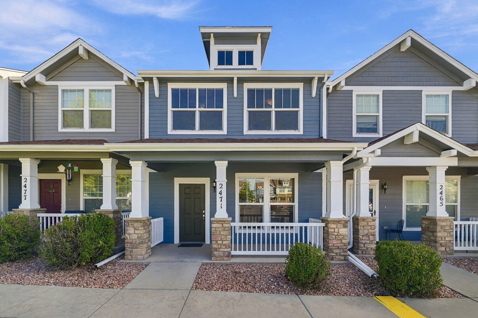 Front at 2471 Obsidian Forest View, Colorado Springs, CO 80951, listed by Gina Arms