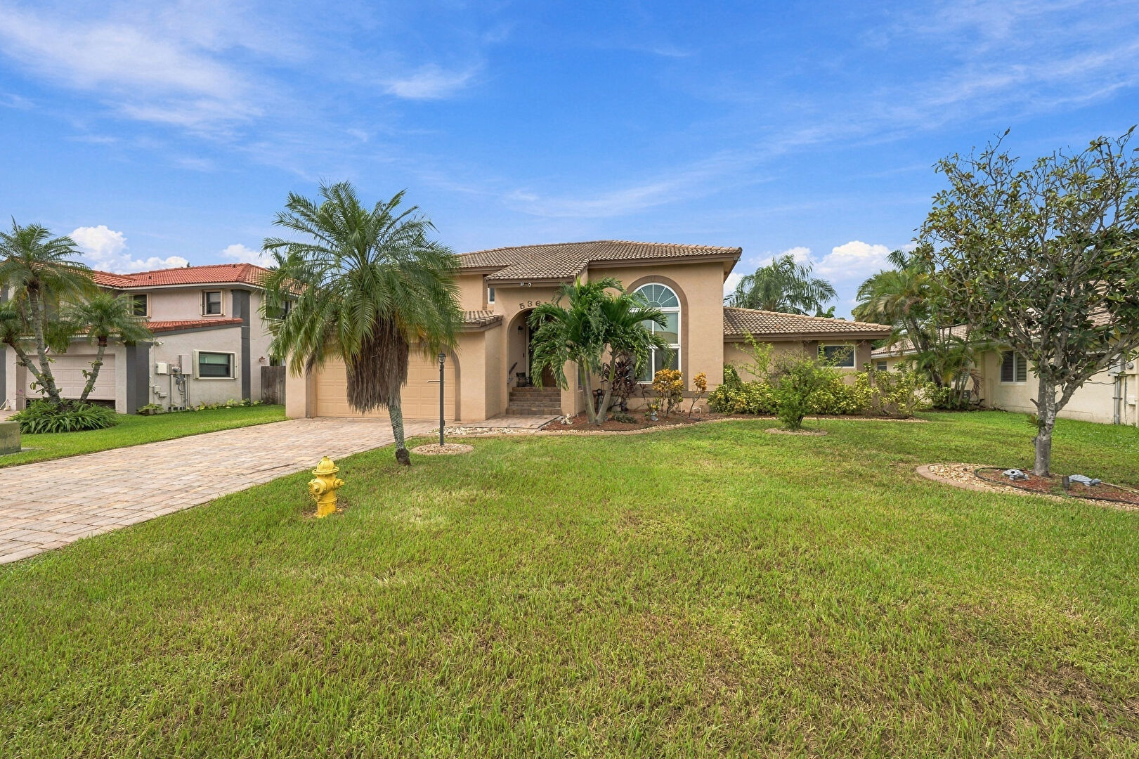 Front at 5361 Lancelot Lane, Davie, FL 33331, listed by Michael Clemente