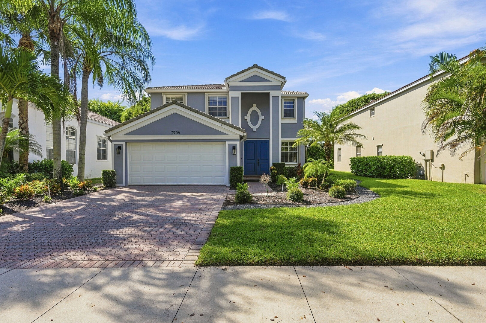Front at 2956 Shaughnessy Drive, Wellington, FL 33414, listed by Ravi Mohanka