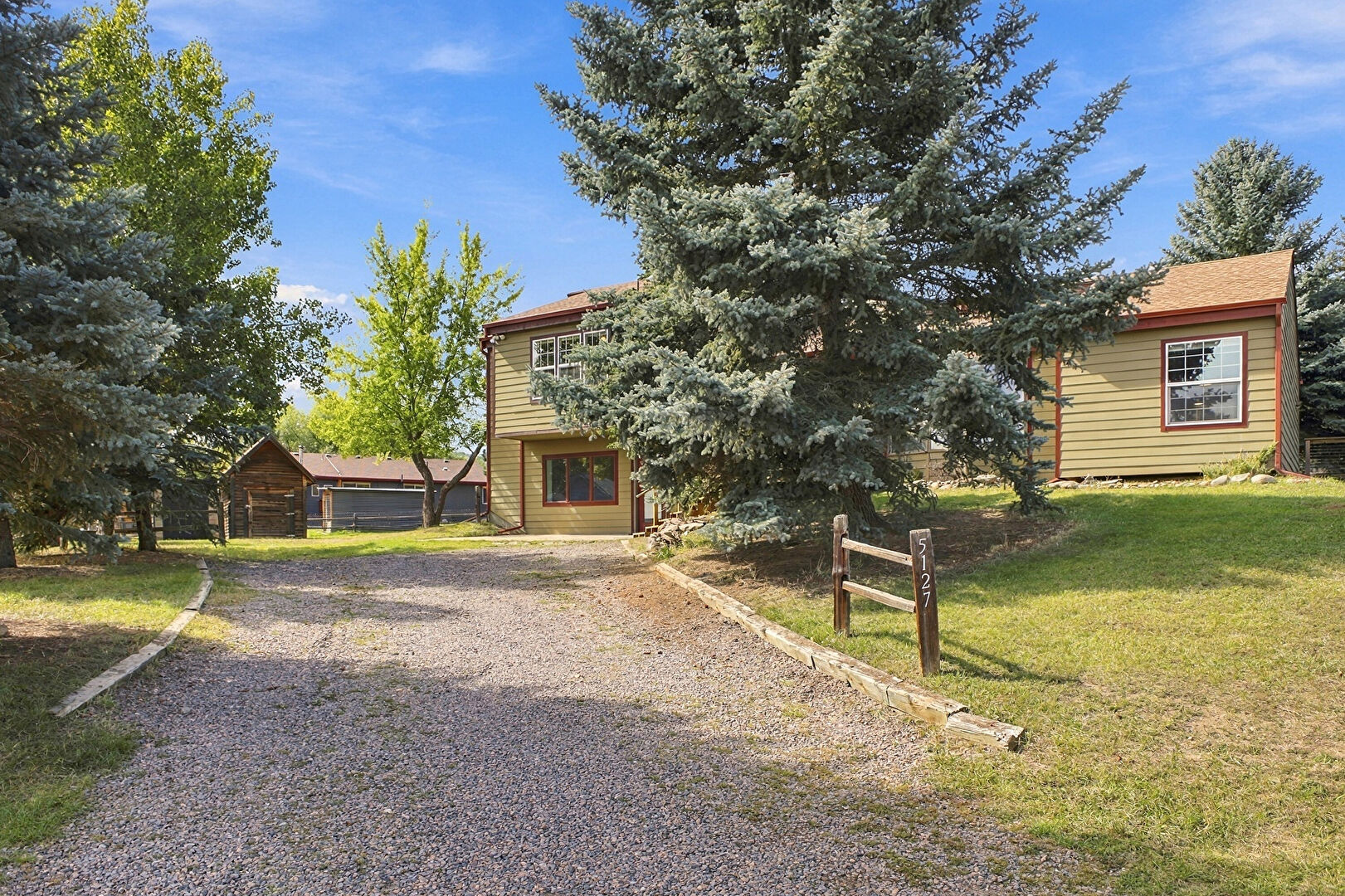 Front at 5127 South Greenwood Court, Evergreen, CO 80439, listed by Matt Bachus