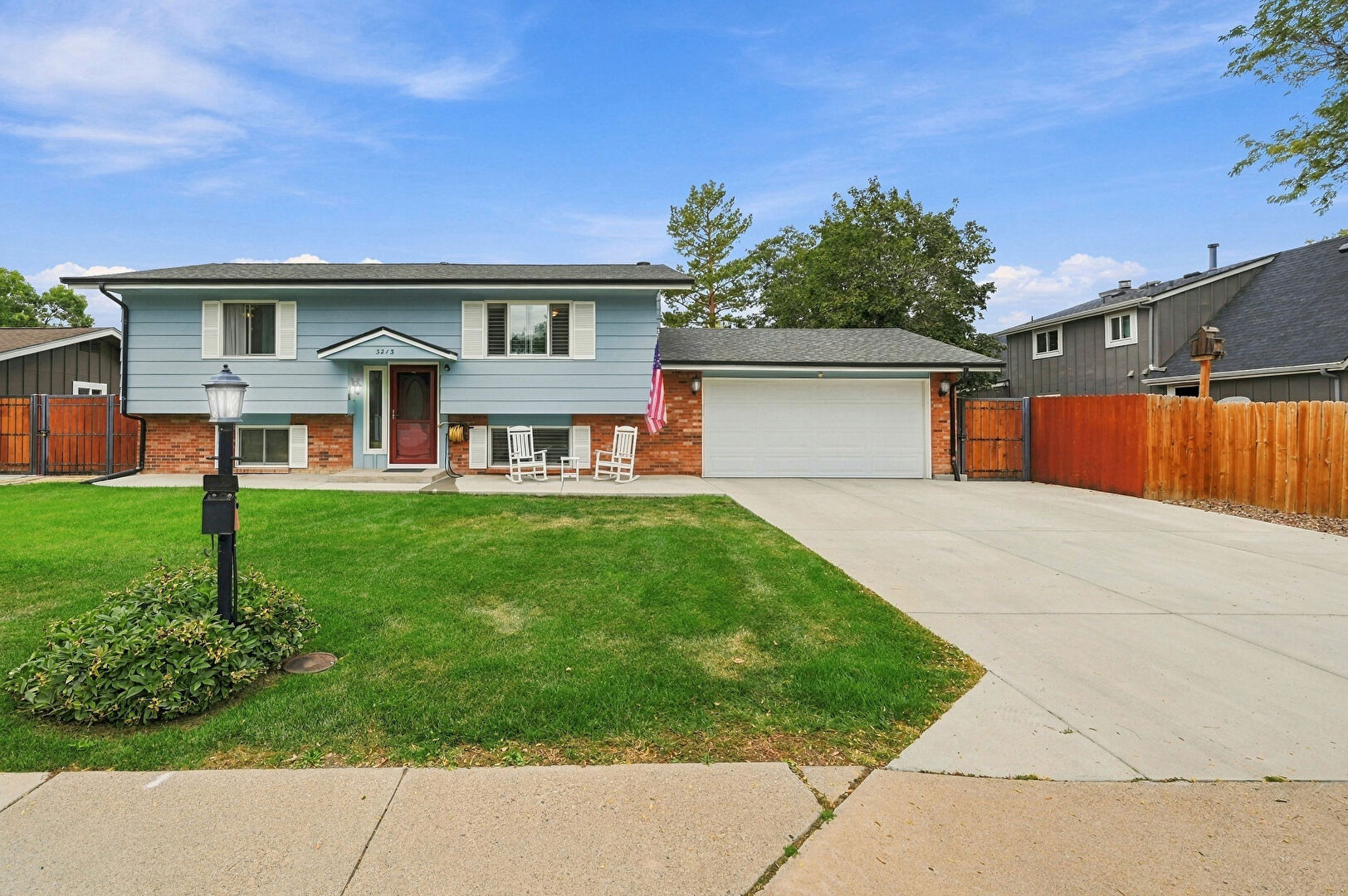Front at 3213 N Custer Ave, Loveland, CO 80538, listed by Tabatha McClure